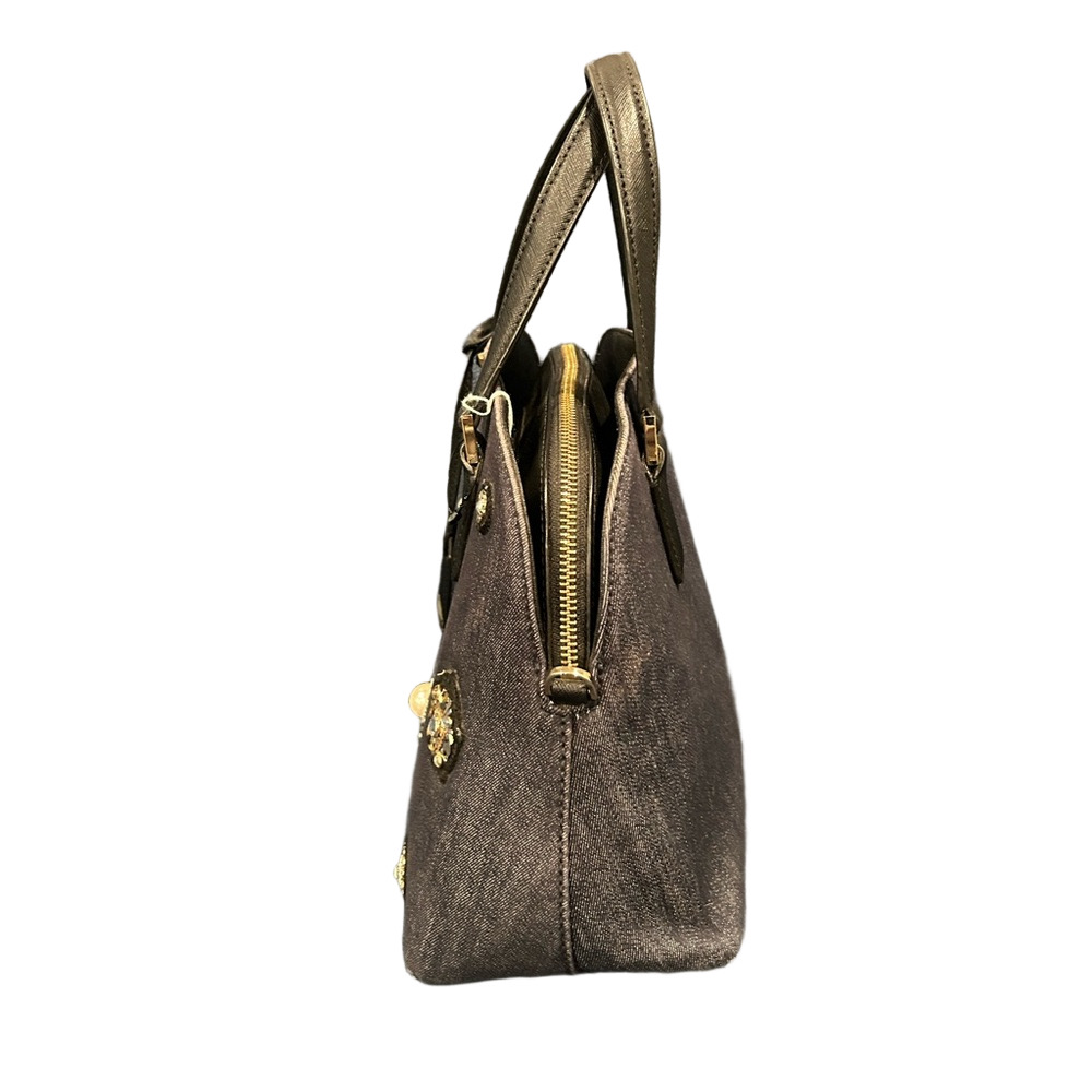 Kate Spade Cameron Street Lottie Denim Satchel and matching Wallet - Picture 9 of 16
